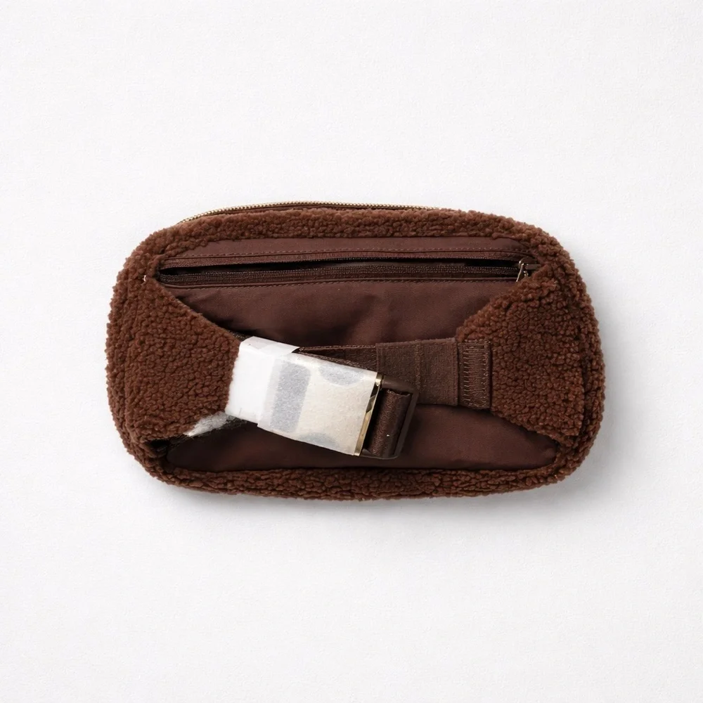 Lululemon Chocolate Fleece Pouch - Picture 2 of 8